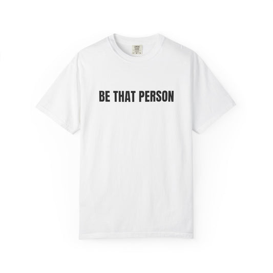 BE THAT PERSON - Christian logo