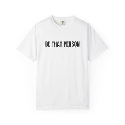 BE THAT PERSON - Christian logo