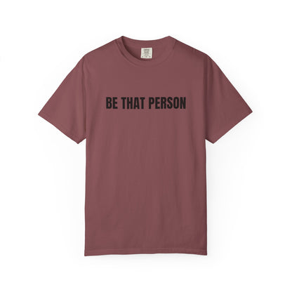 BE THAT PERSON - Christian logo