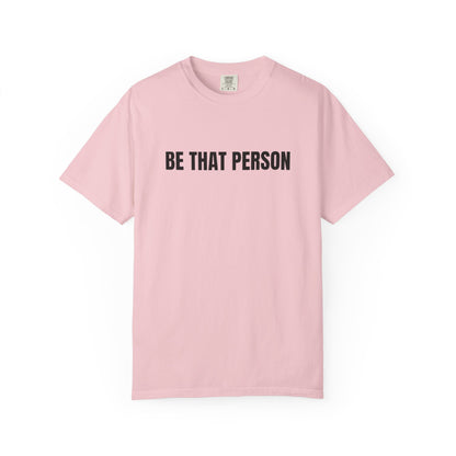 BE THAT PERSON - Christian logo