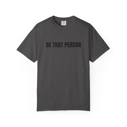 BE THAT PERSON - Christian logo