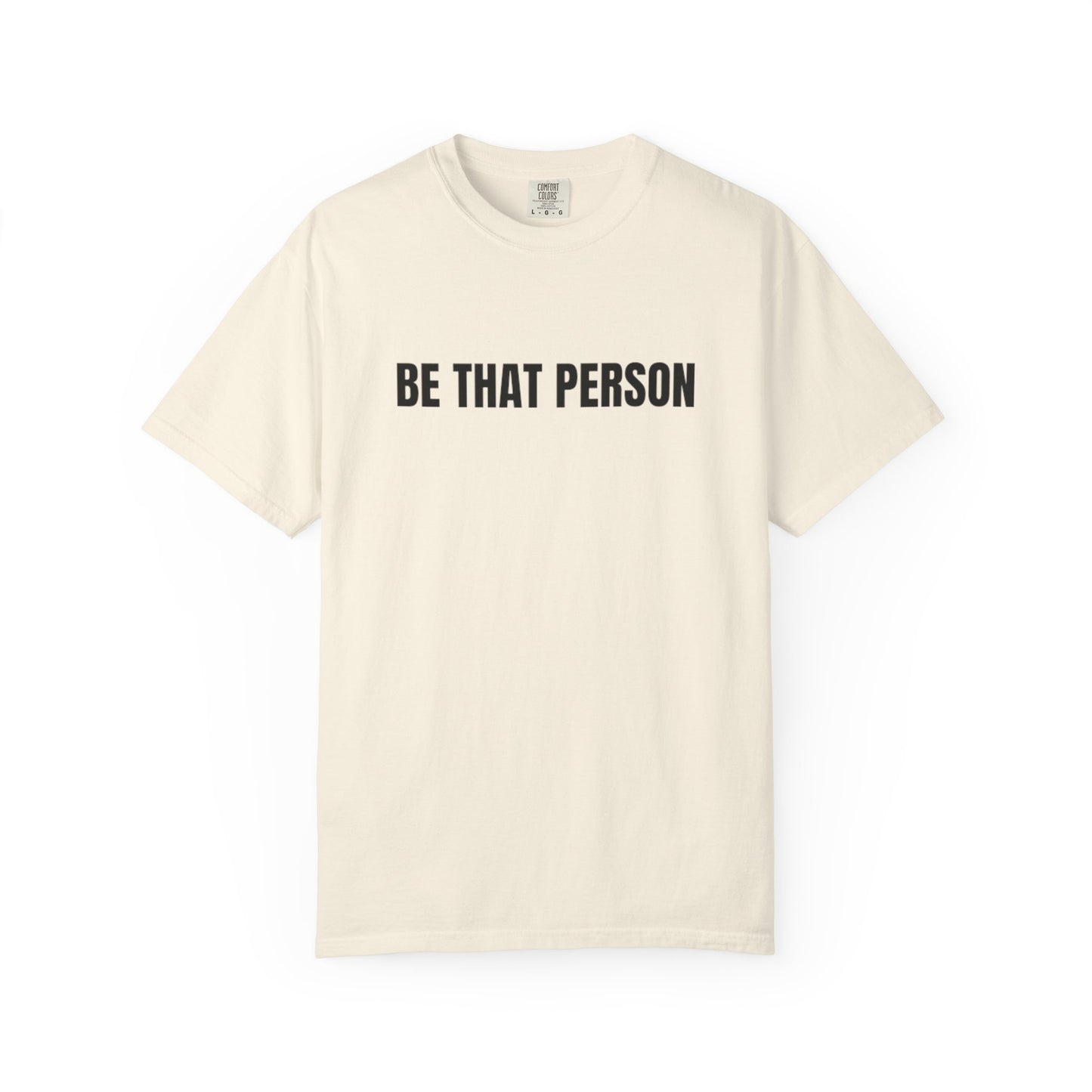 BE THAT PERSON - Christian logo