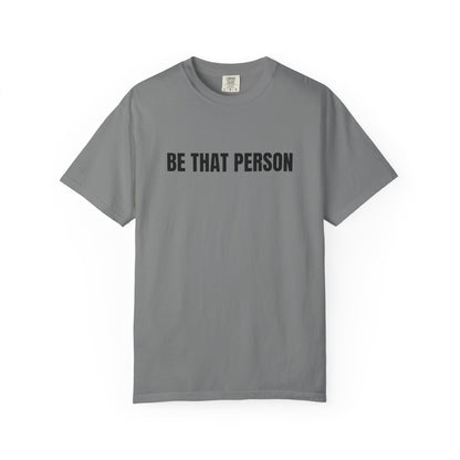 BE THAT PERSON - Christian logo