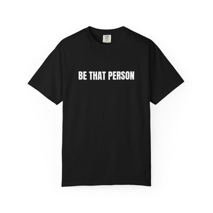 BE THAT PERSON - Christian logo